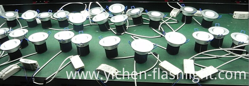 Recessed Instal 7W/7X3w LED Ceiling Downlight